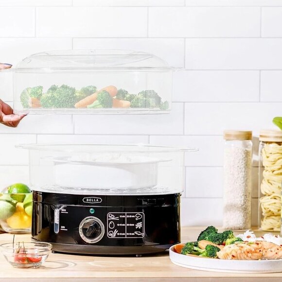 BELLA Two Tier Food Steamer - Picture 7 of 7